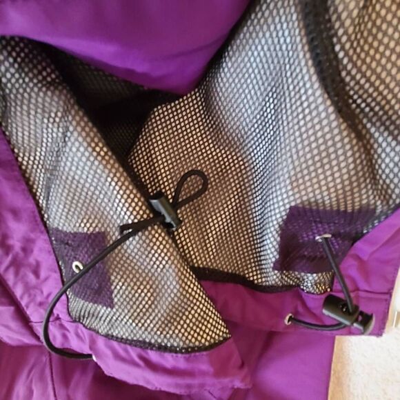 THE NORTH FACE Womens Waterproof Hooded Zippered Rain Jacket Medium - Picture 10 of 16